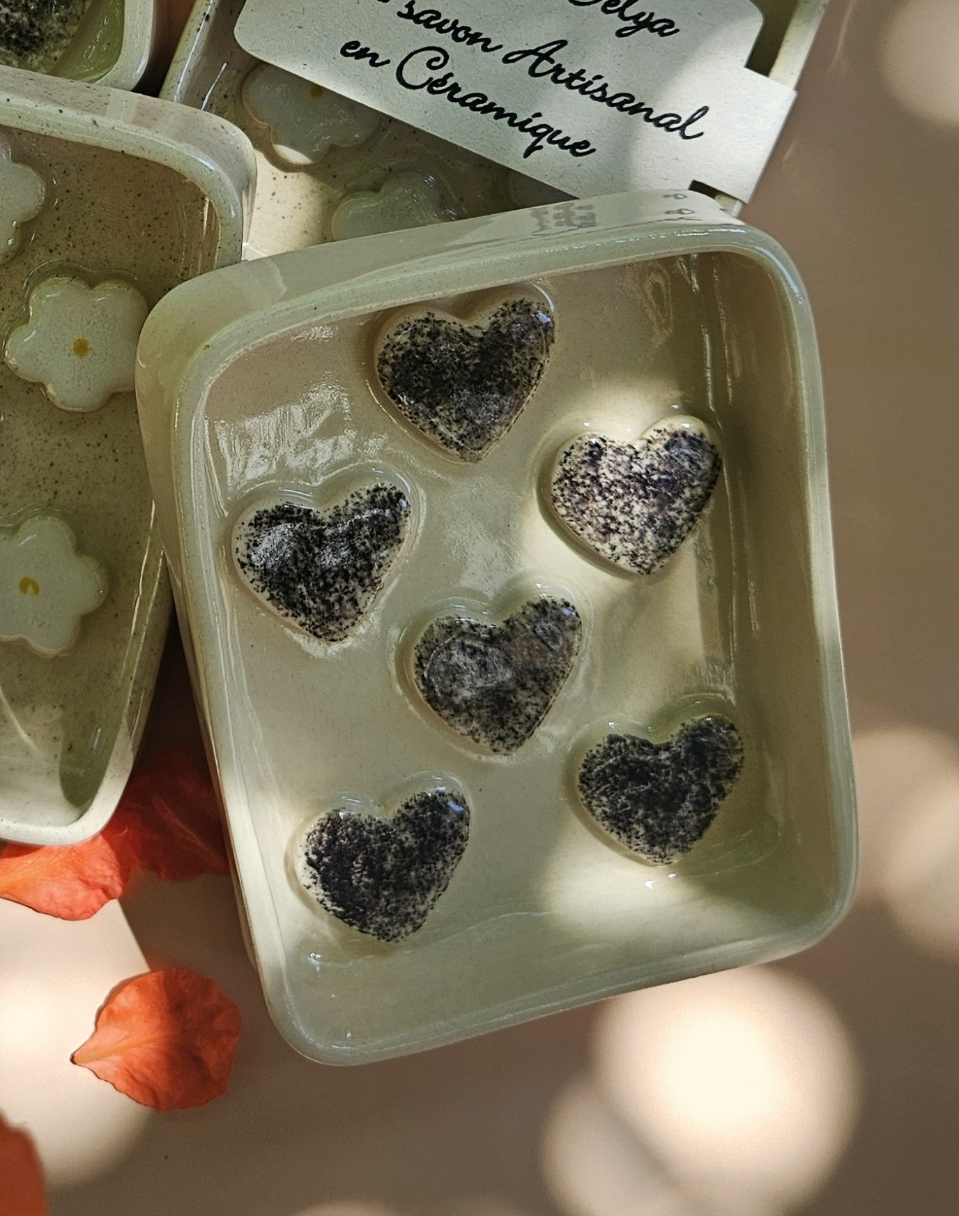 Porte-savon artisanal en Céramique